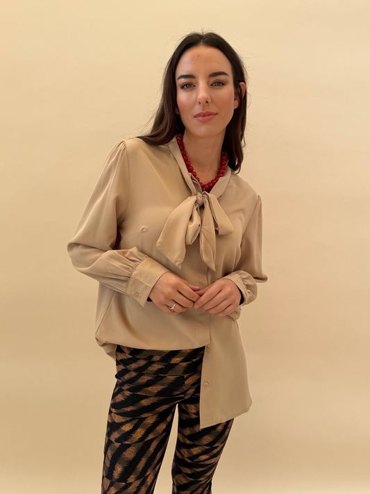 Blusa Flori Beige