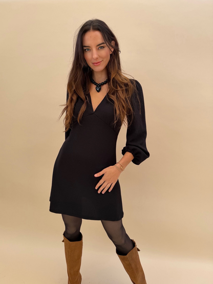 Vestido Amparo - Negro