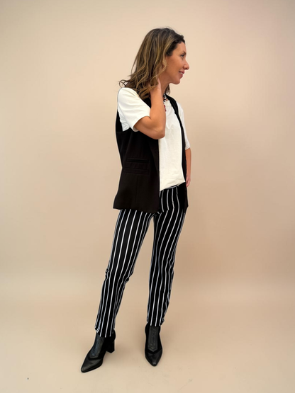 Patas Ema - Rayas/Negro