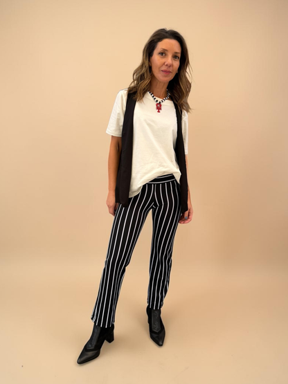 Patas Ema - Rayas/Negro