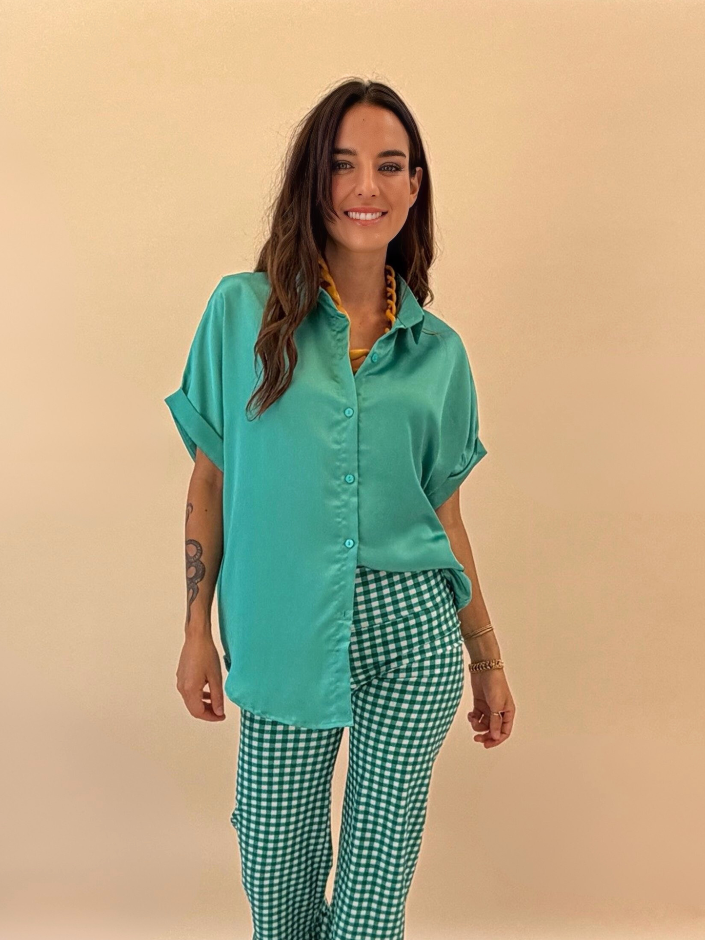 Blusa Titi - Verde Agua