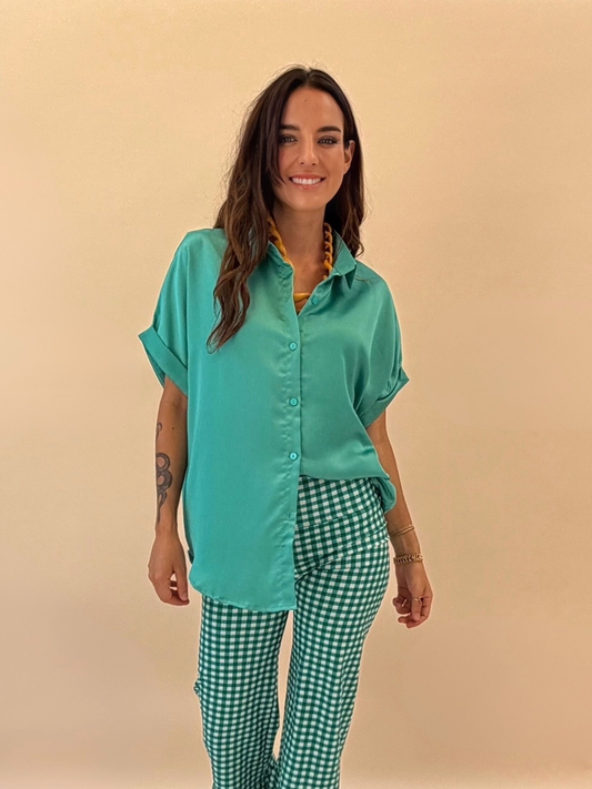 Blusa Titi - Verde Agua
