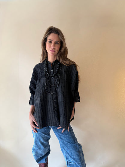 Blusa Paz - Negra