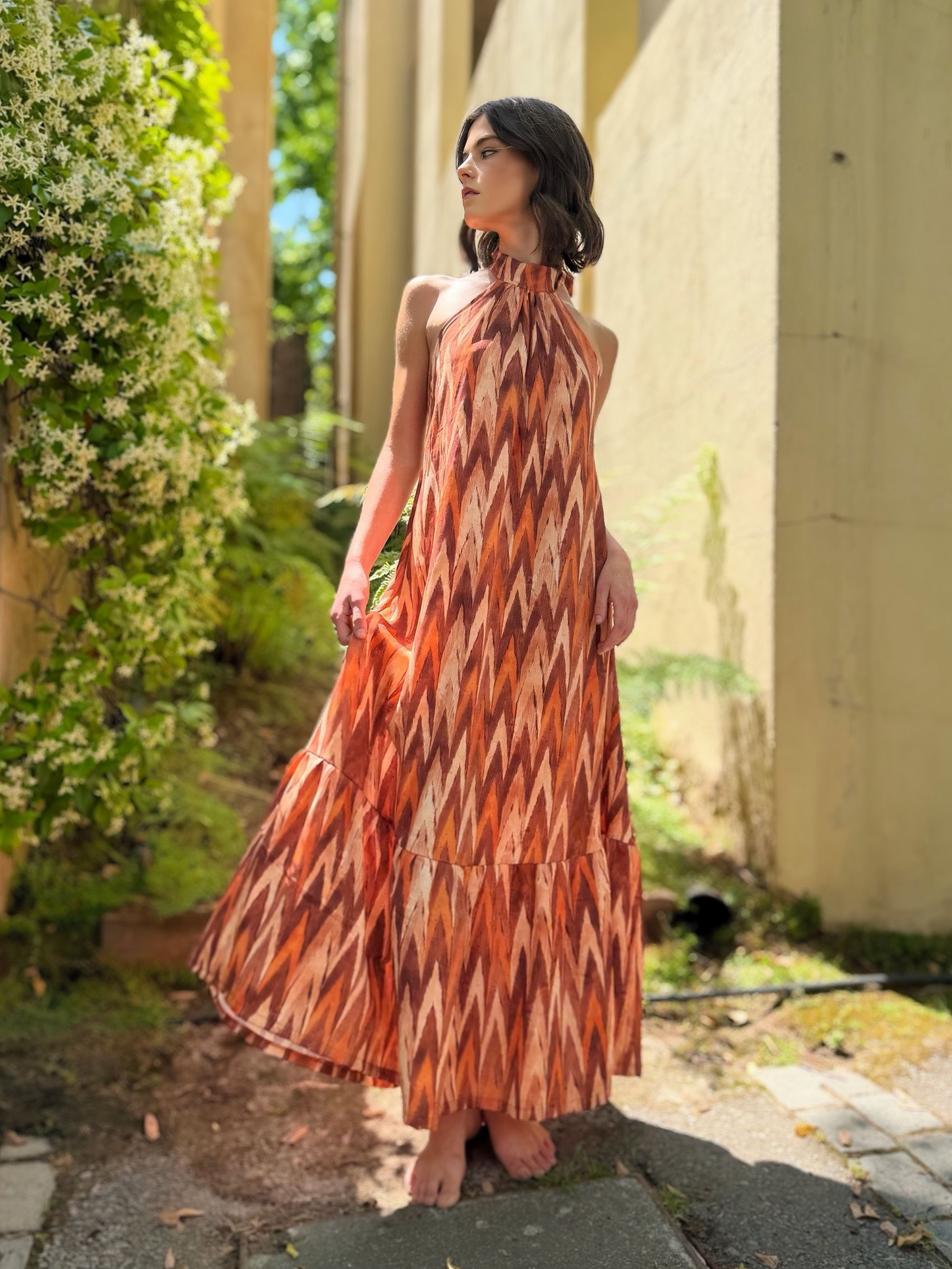 Vestido Fernanda - Naranjo