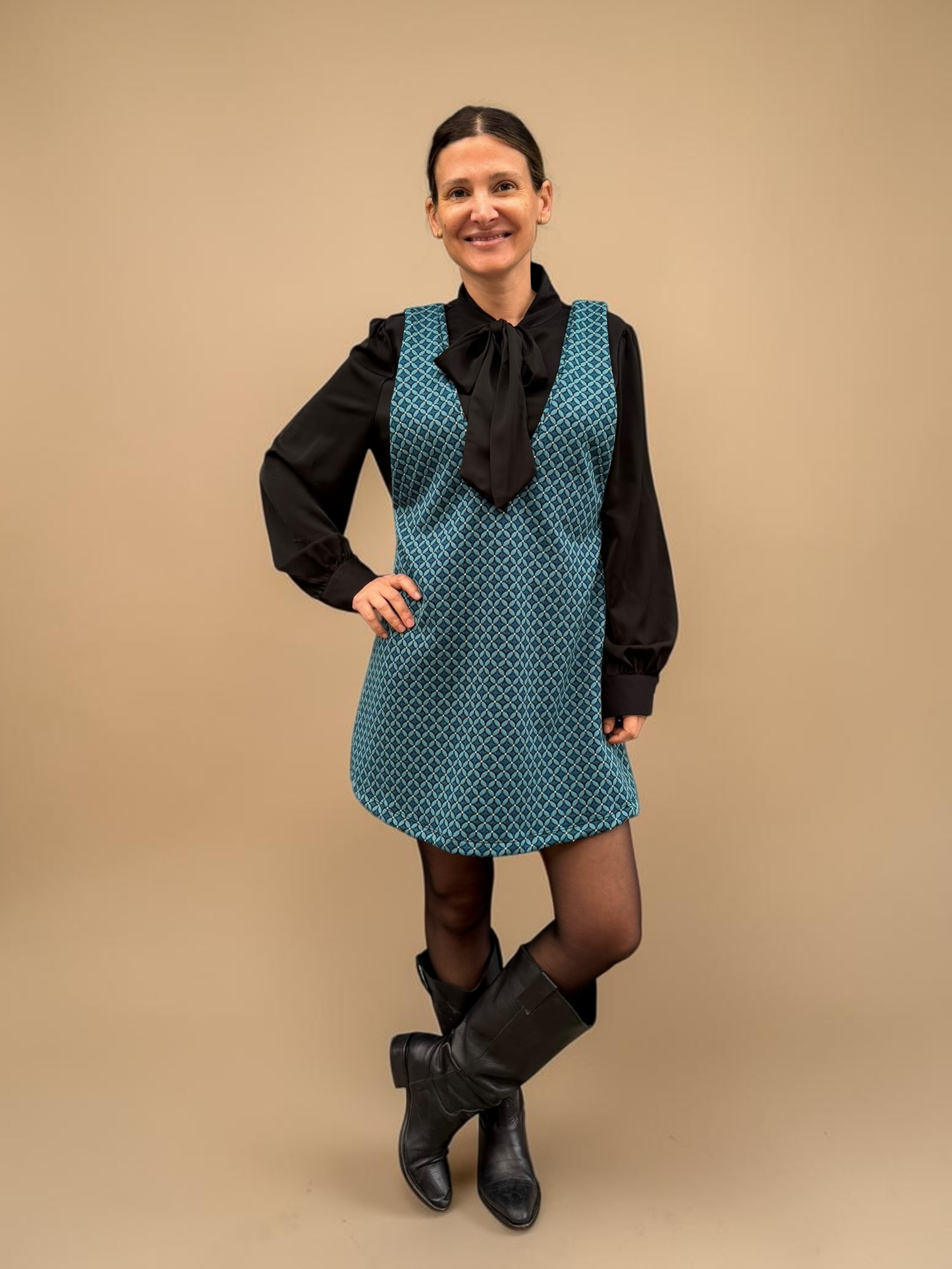 Jumper Florencia - Print Celeste