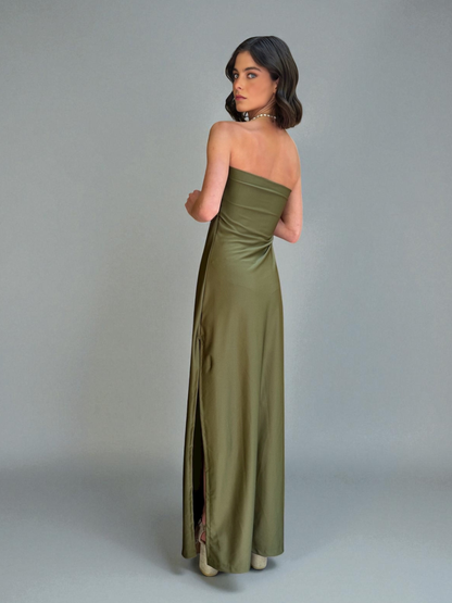 Vestido Virginia- Olive