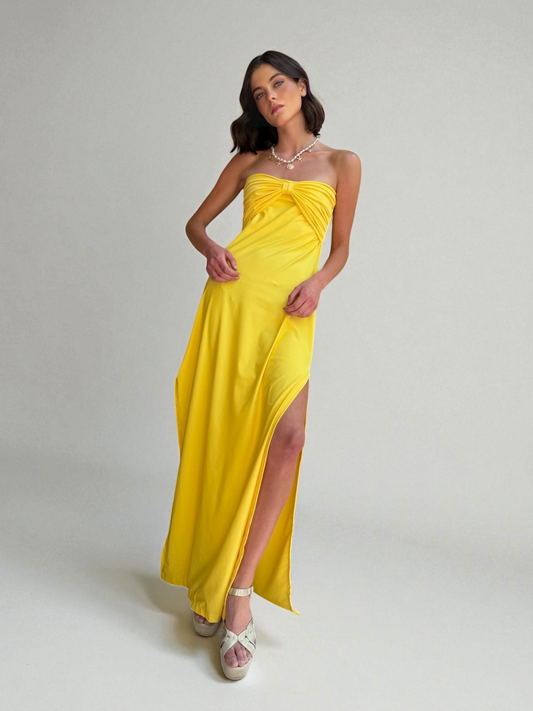 Vestido Virginia- Amarillo