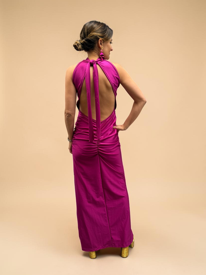 Vestido Triana - Magenta