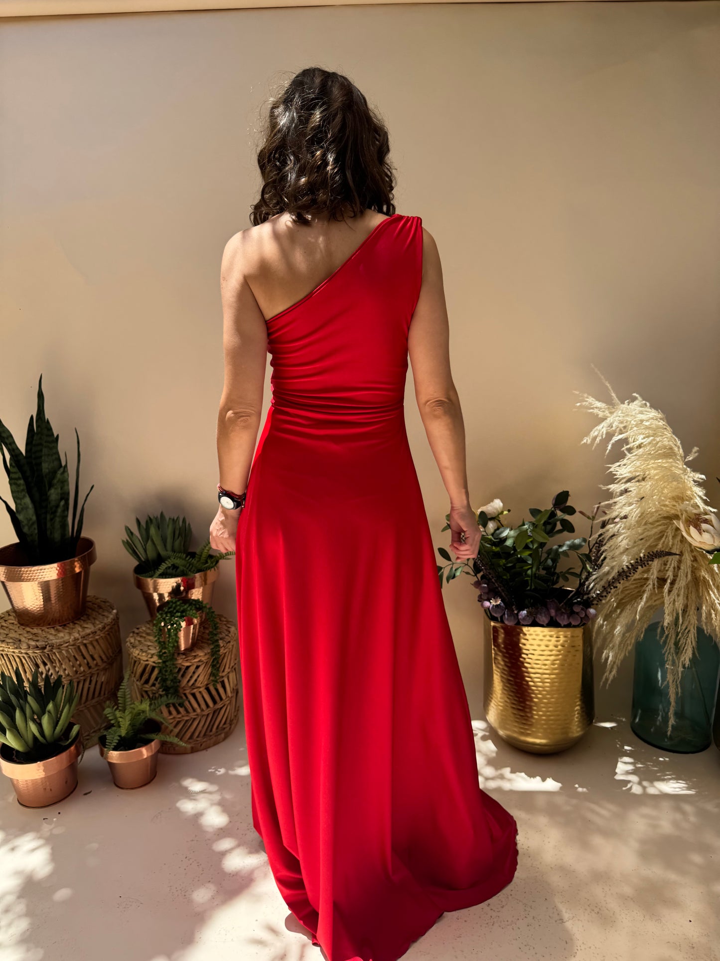 Vestido Antonia rojo