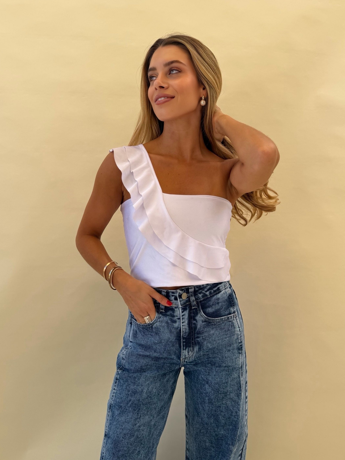 Top Florencia - Blanco