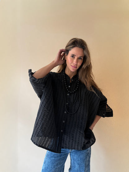 Blusa Paz - Negra