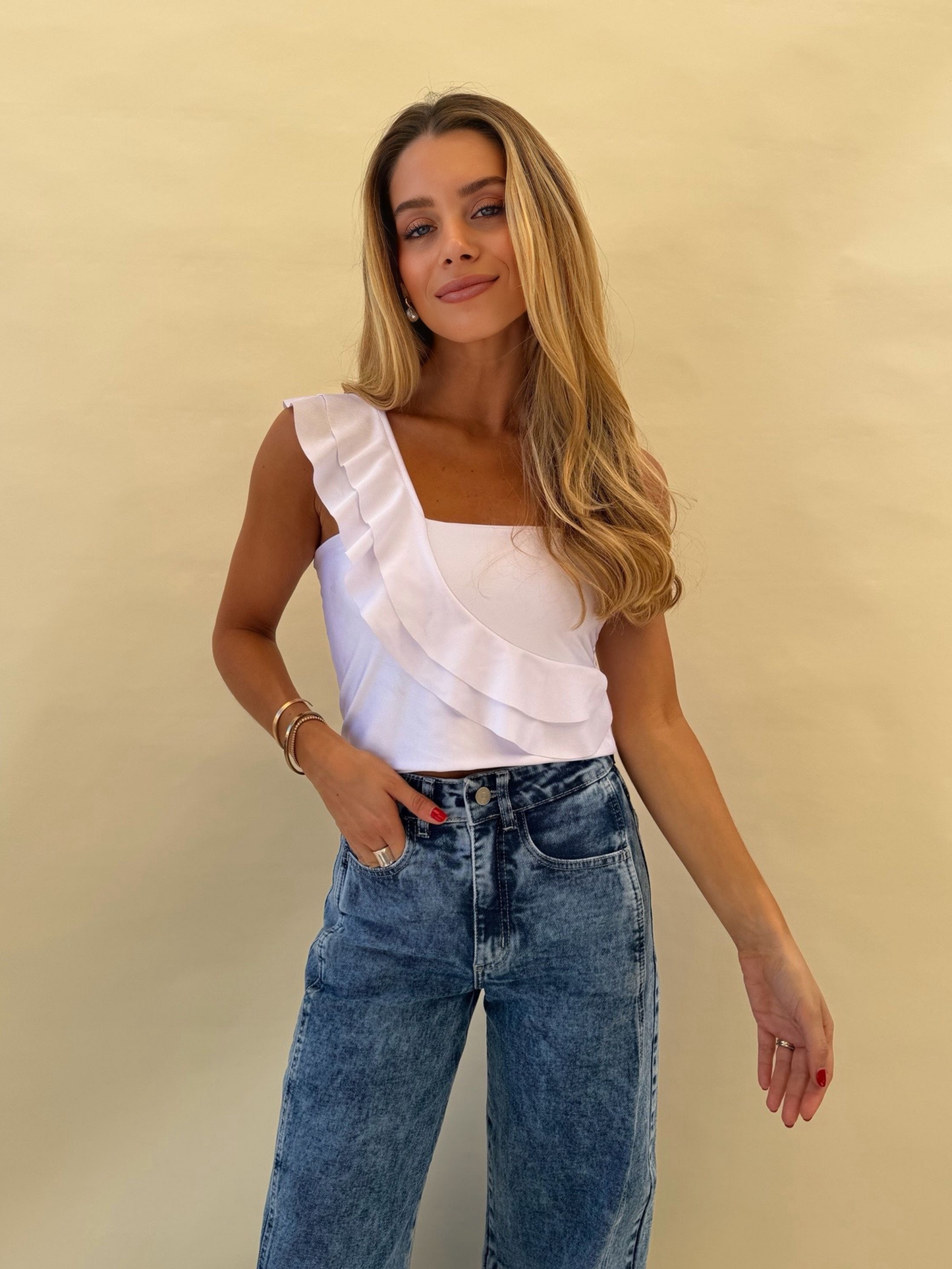 Top Florencia - Blanco