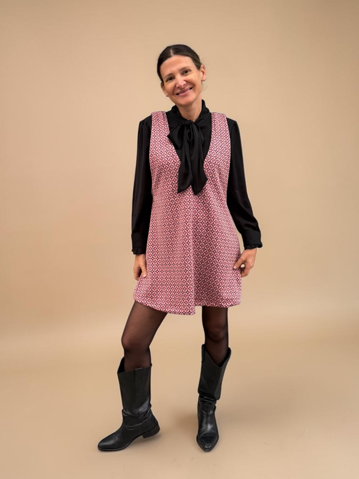 Jumper Florencia - Print Rosado