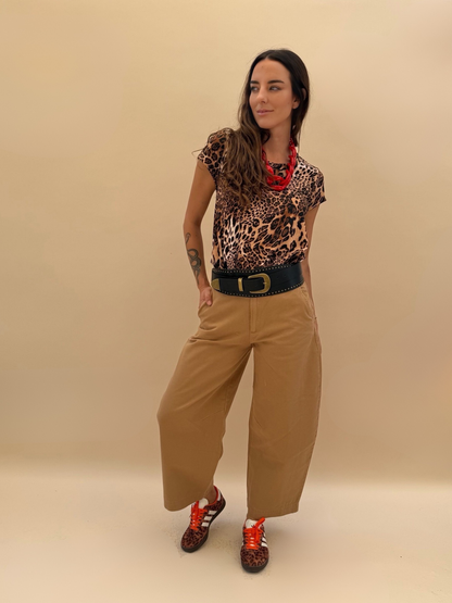 Jeans Balloon - Beige