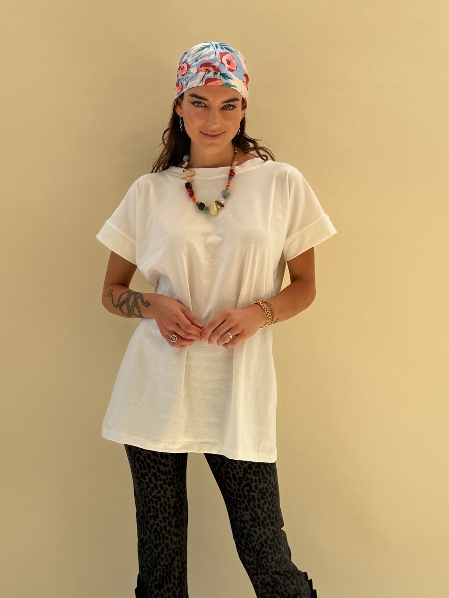 Polera Ximena - Blanca
