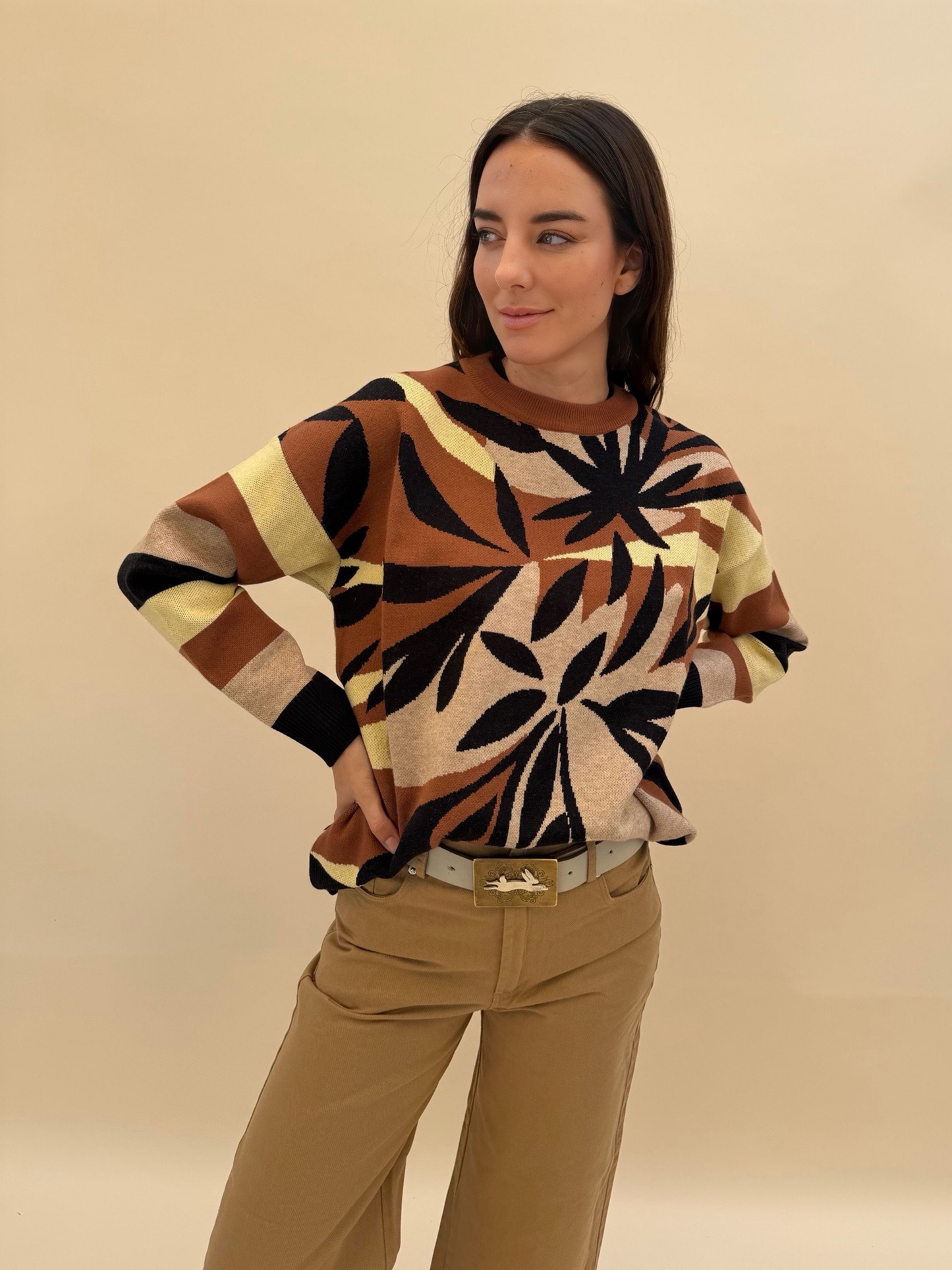 Chaleco Antonia - Camel