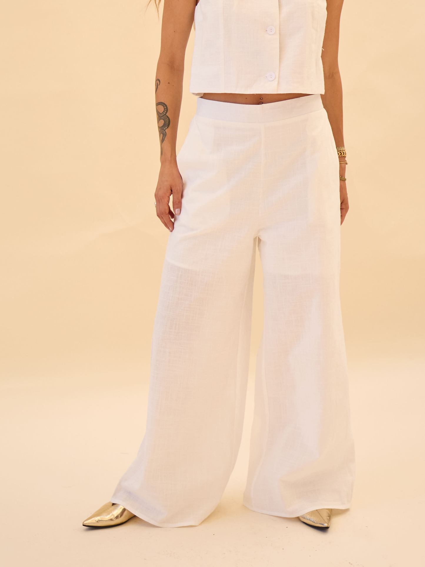 Pantalón Lara - Blanco