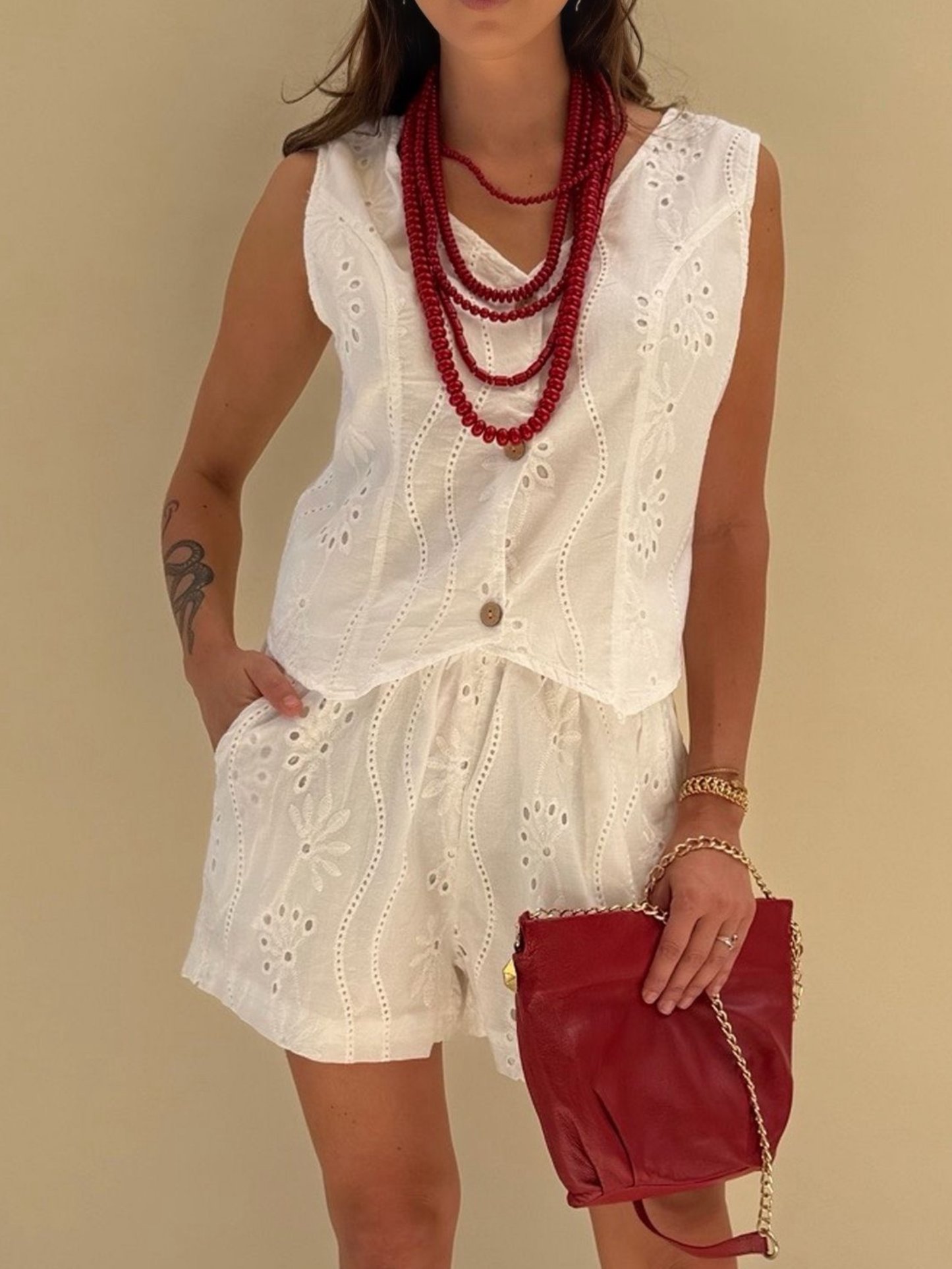 Short Clara - Blanco
