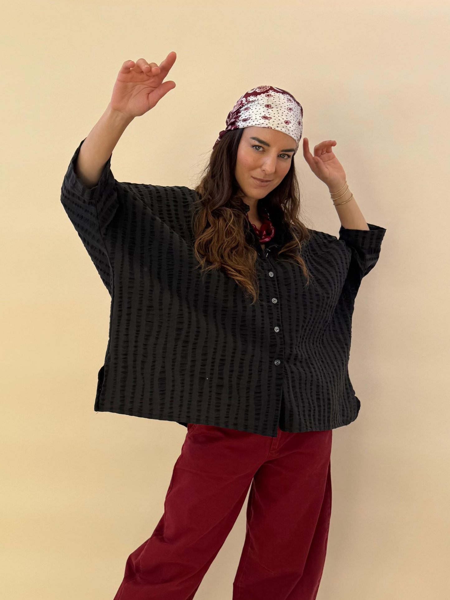 Blusa Paz - Negra