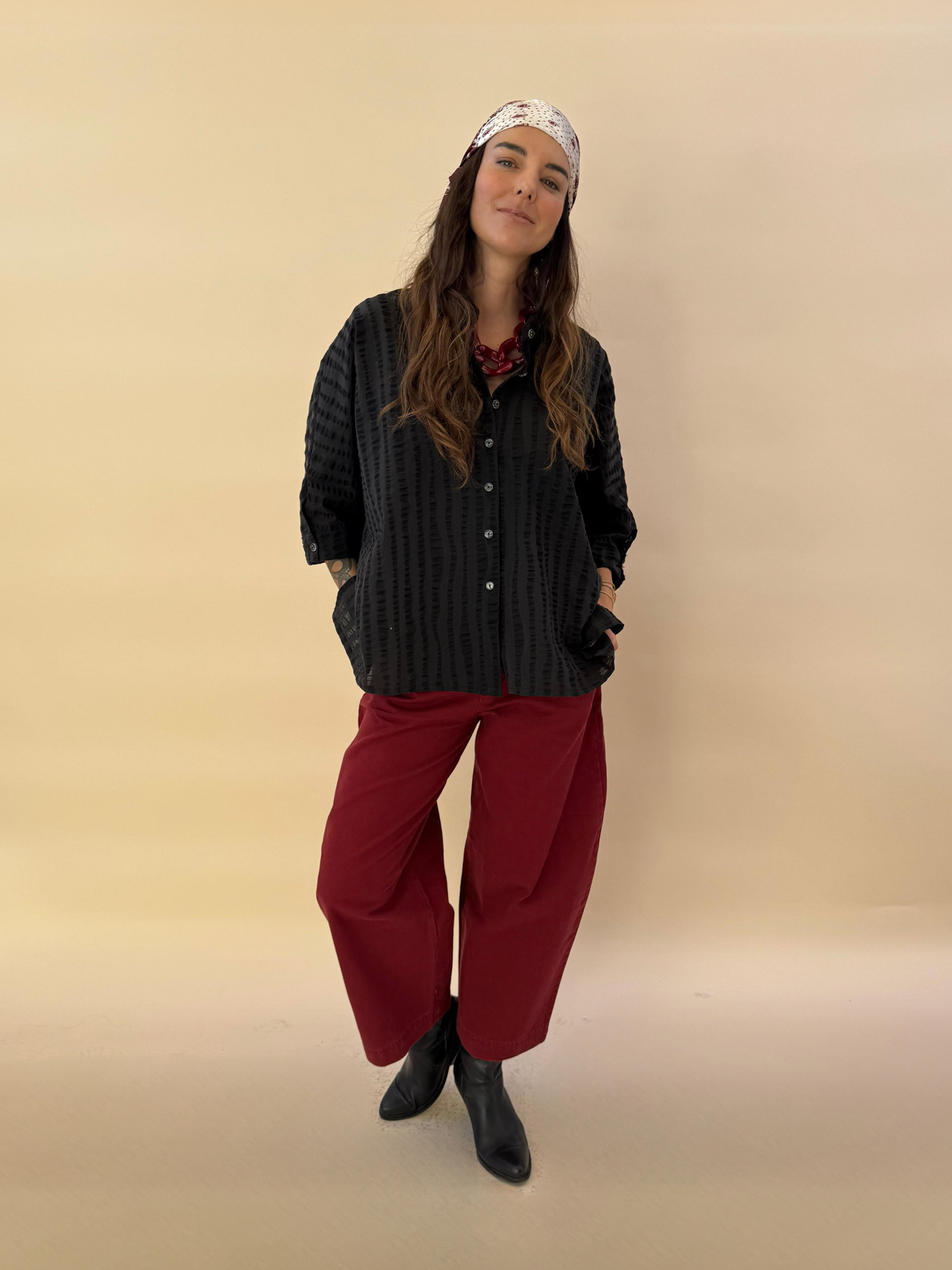 Blusa Paz - Negra
