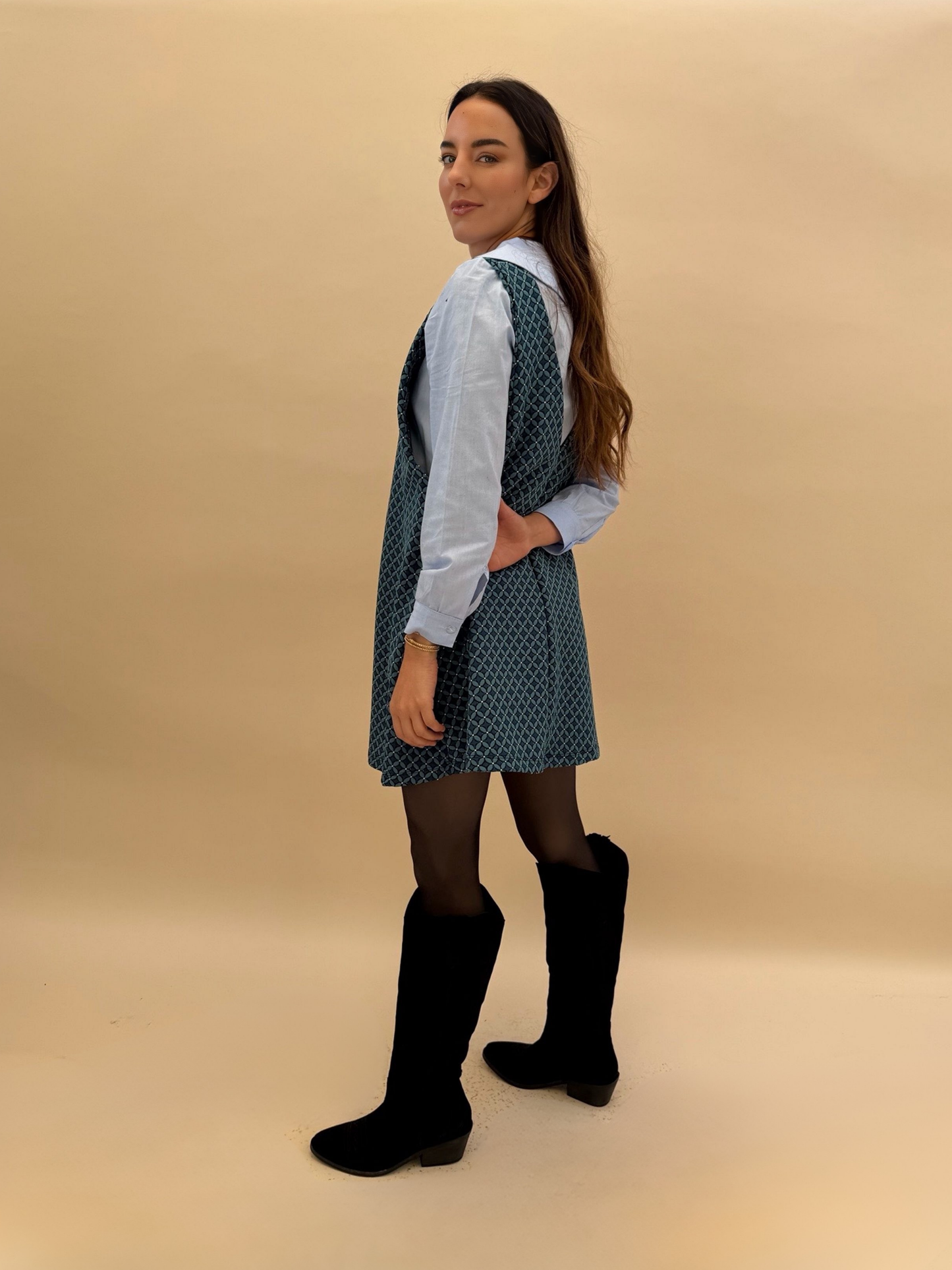 Jumper Florencia - Print Celeste