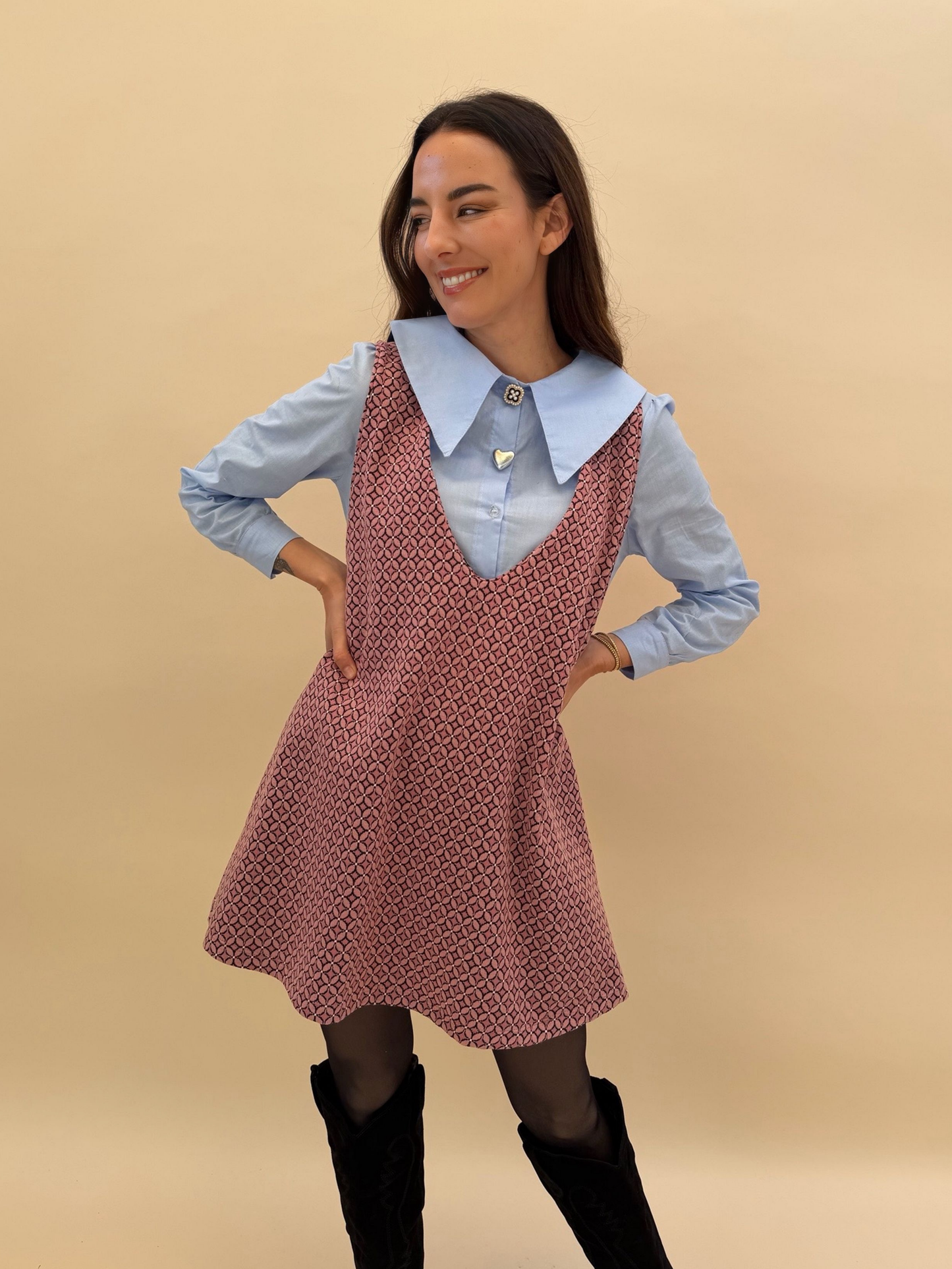 Jumper Florencia - Print Rosado