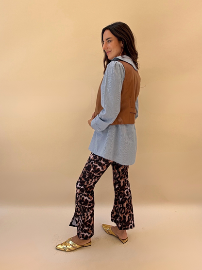 Blusa Clarita rayas azul