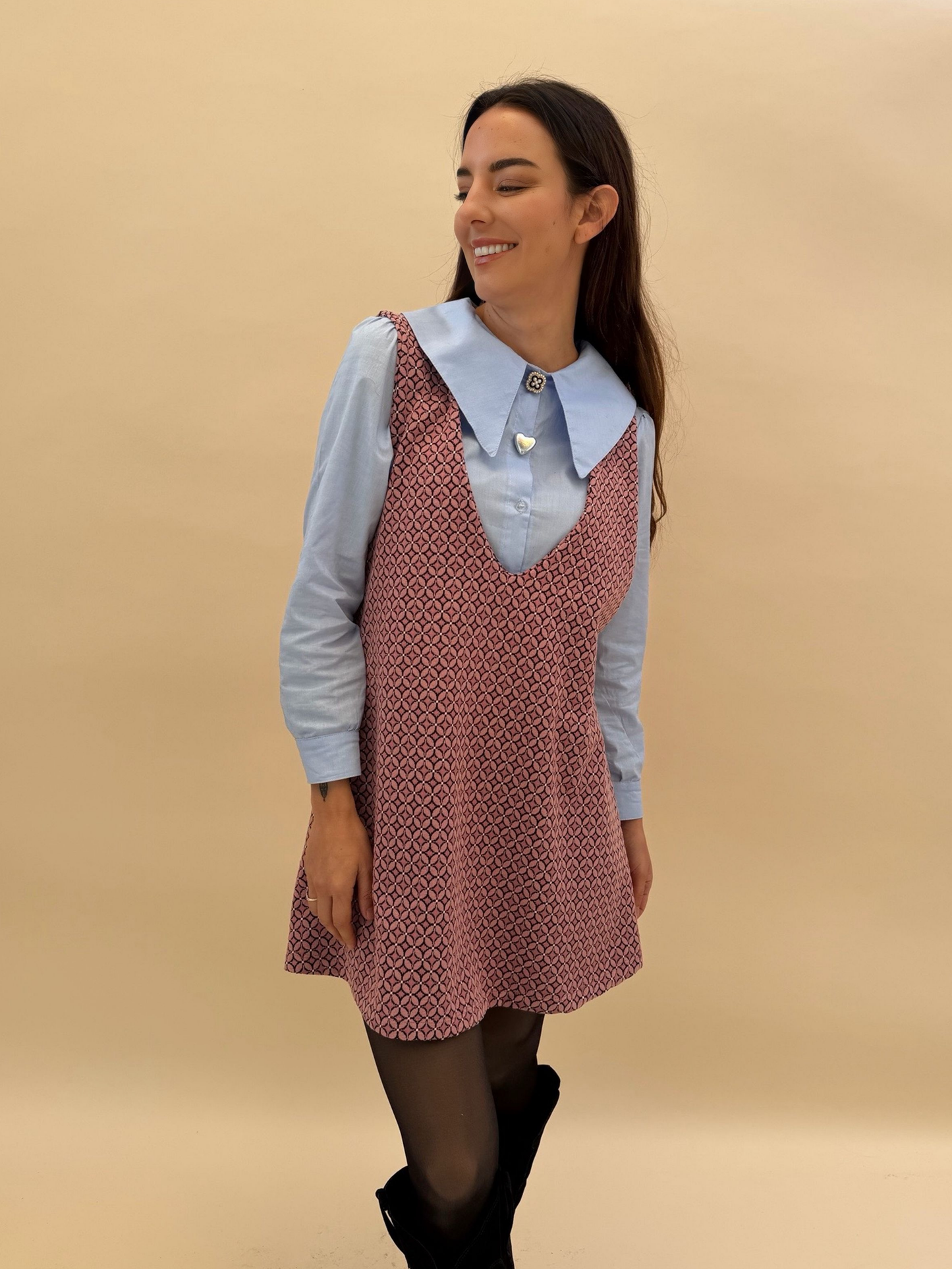 Jumper Florencia - Print Rosado