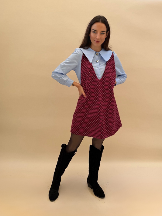 Jumper Florencia - Print Burdeo