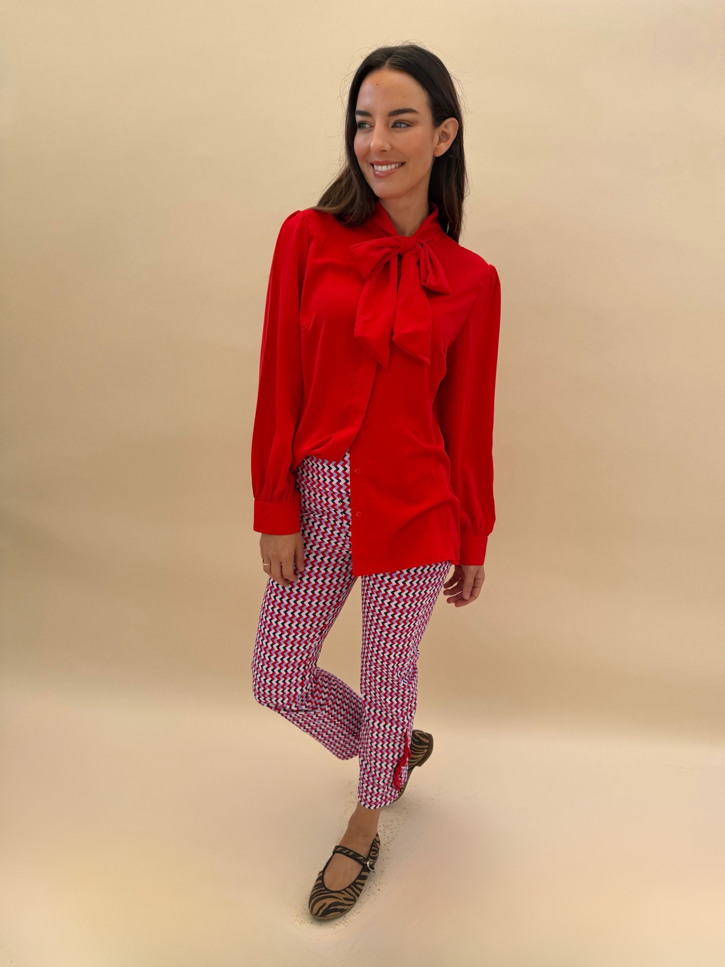Blusa Flori - Rojo