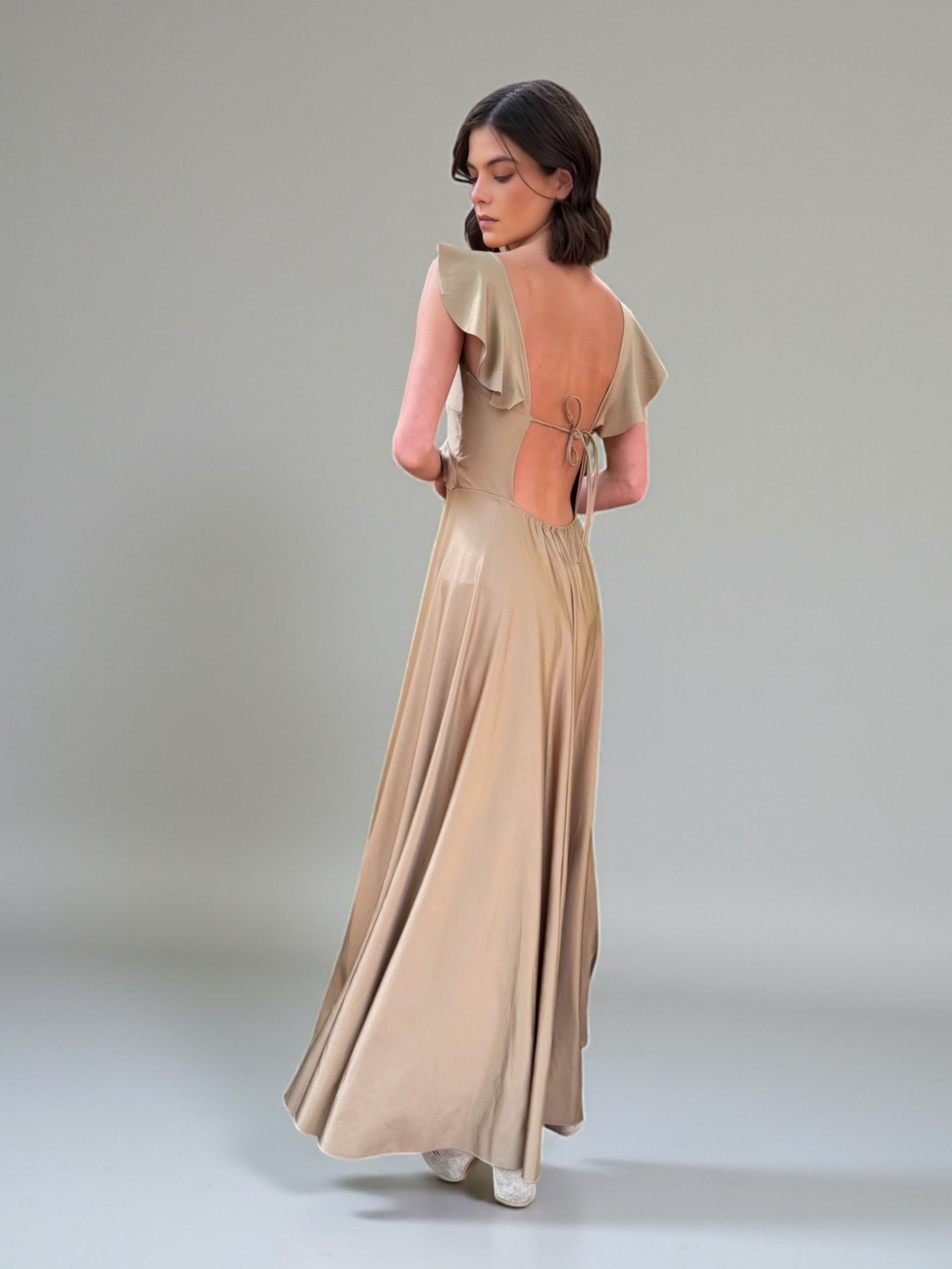 Vestido Valeria - Gold