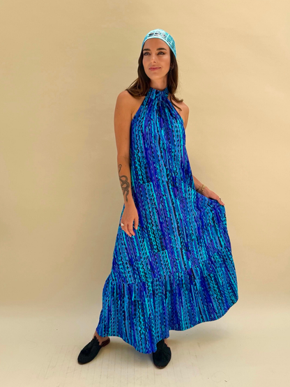 Vestido Fernanda - Calipso y Morado