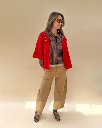 Chaleco Filippa - Rojo