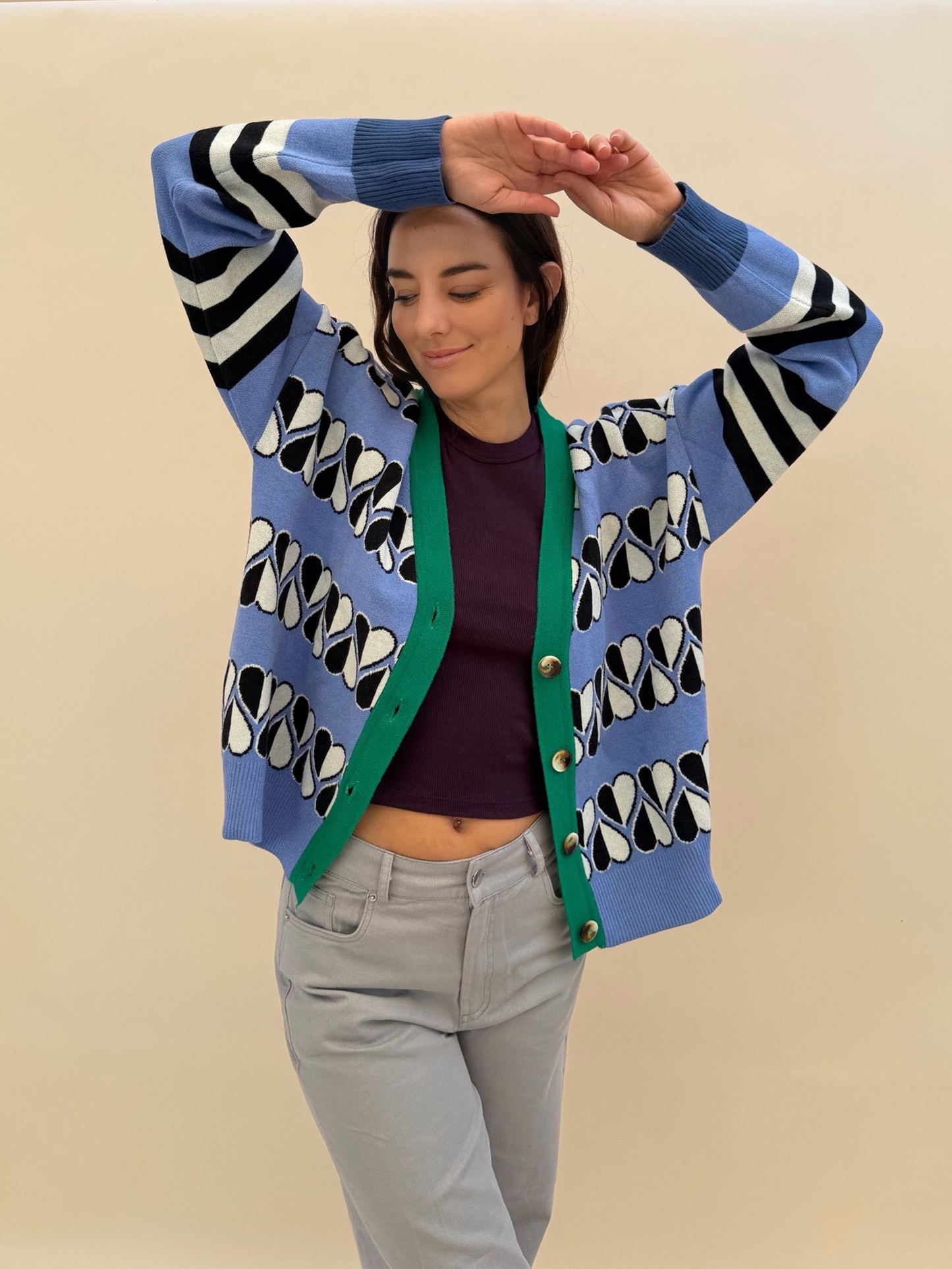 Chaleco Heart - Azul