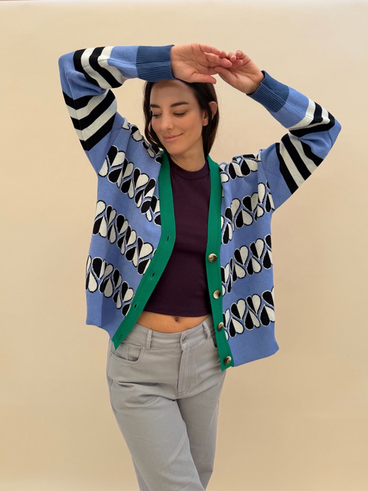 Chaleco Heart - Azul