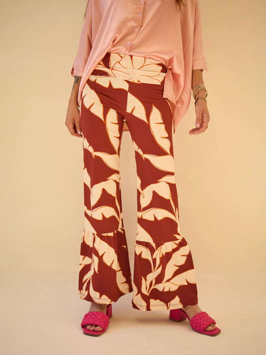 Patas Adela - Flores Terracota