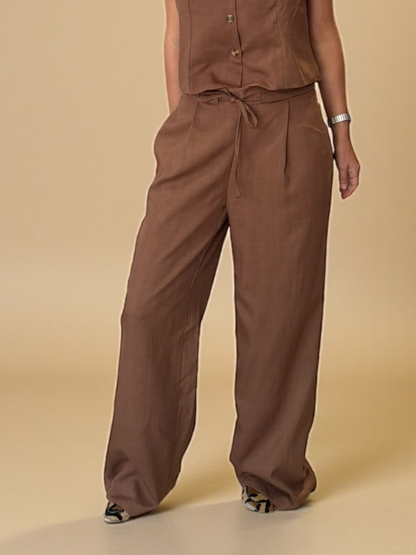 Pantalón Amanda - Café