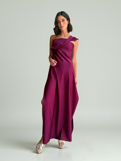 Vestido Nina -  Burdeo