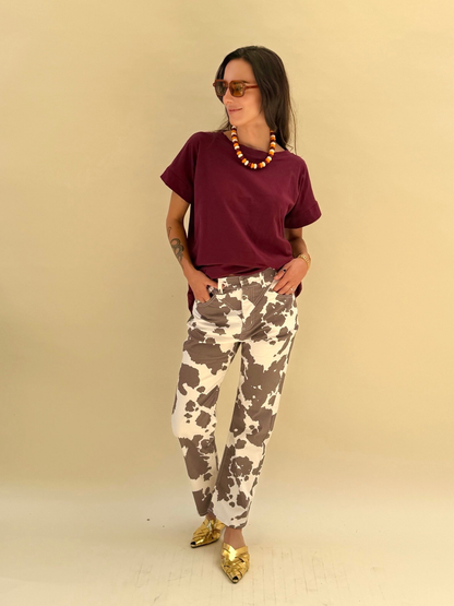 Polera Ximena - Burdeo