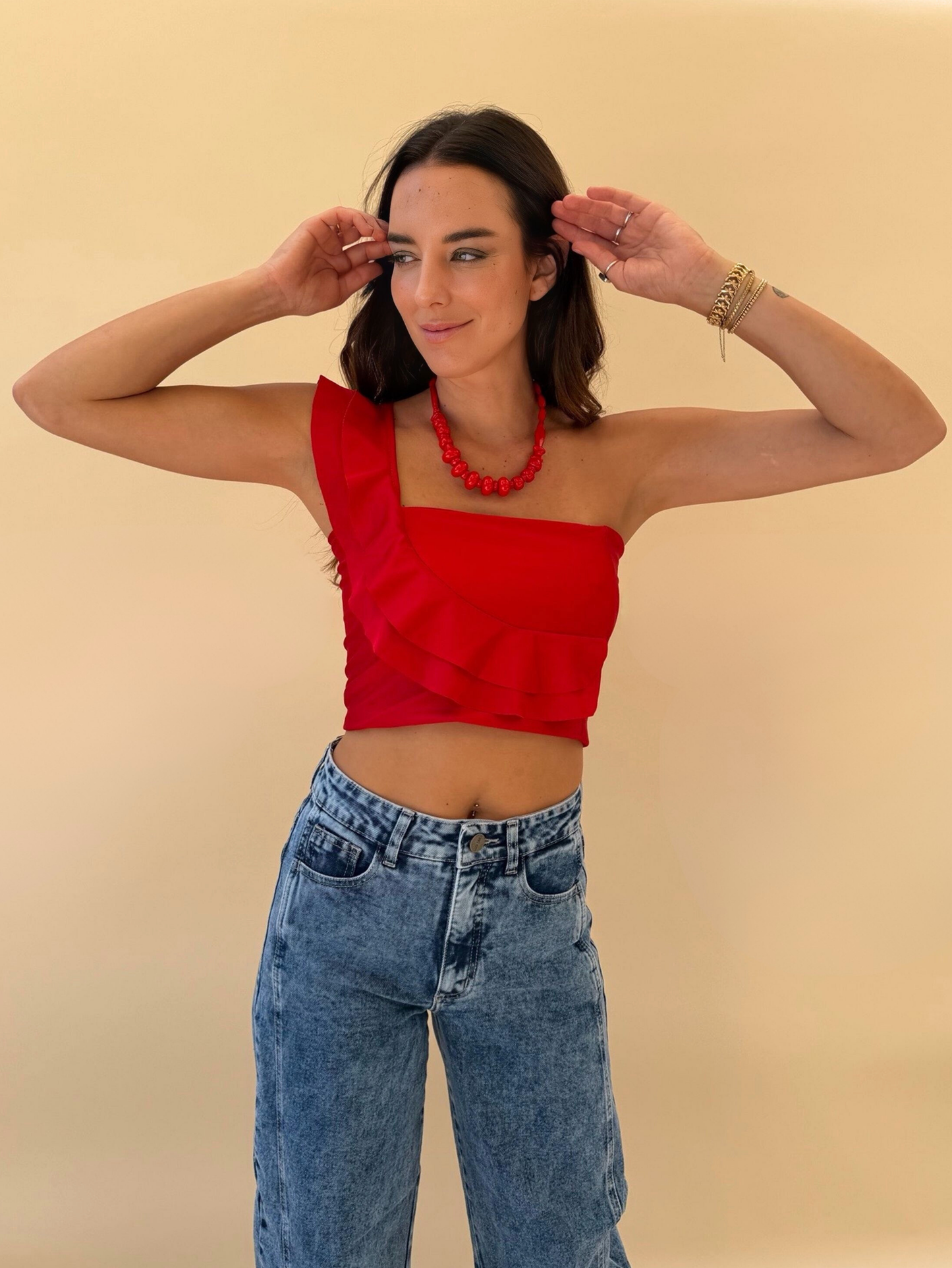 Top Florencia - Rojo