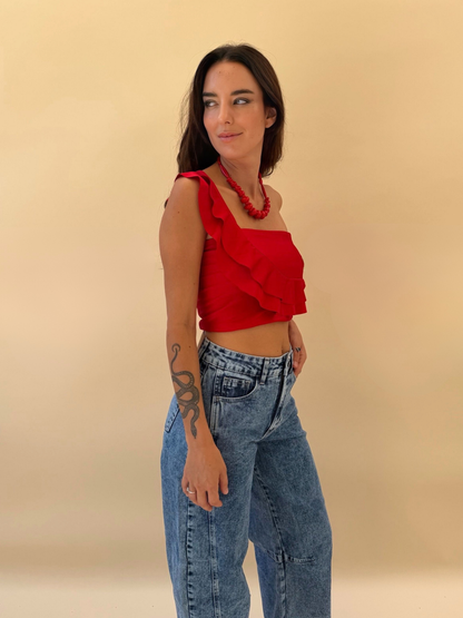 Top Florencia - Rojo