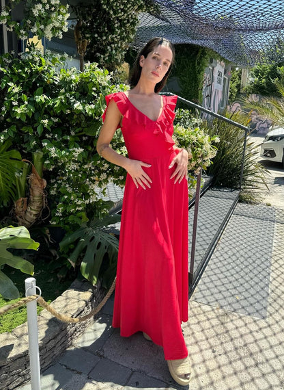 Vestido Valeria Rojo