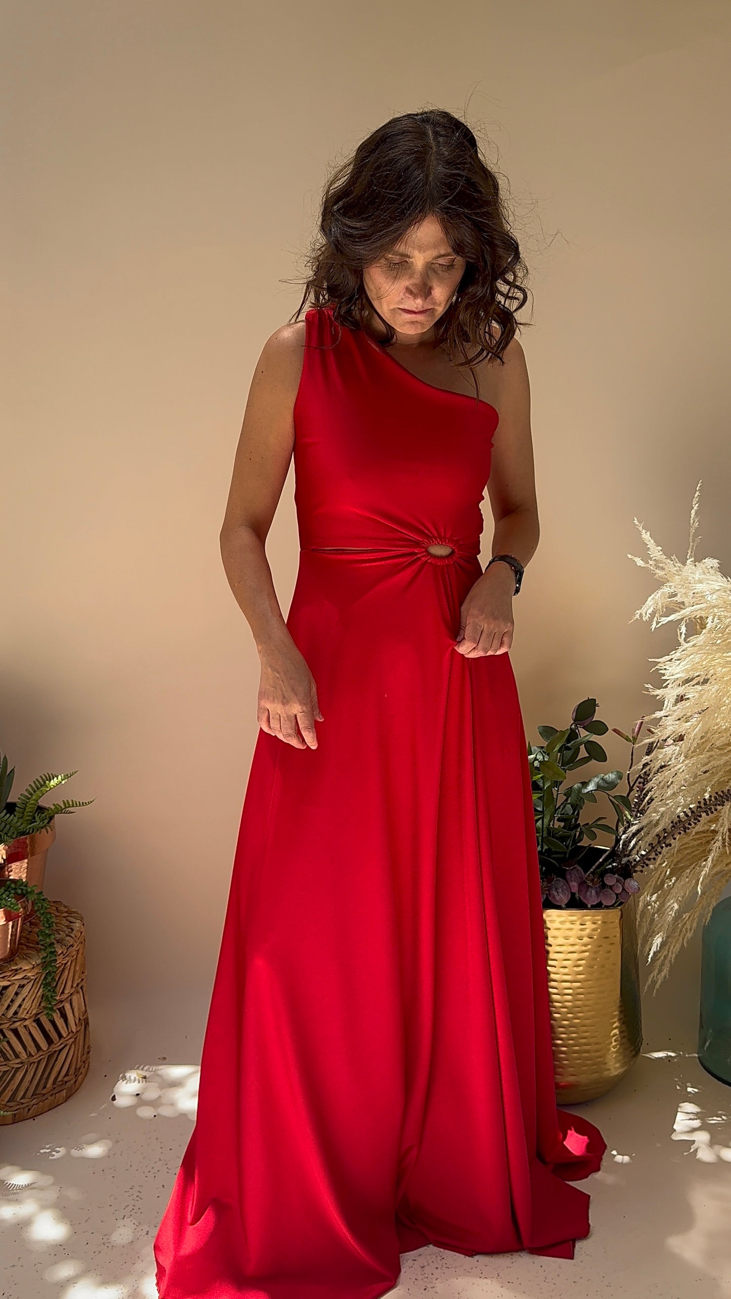 Vestido Antonia rojo