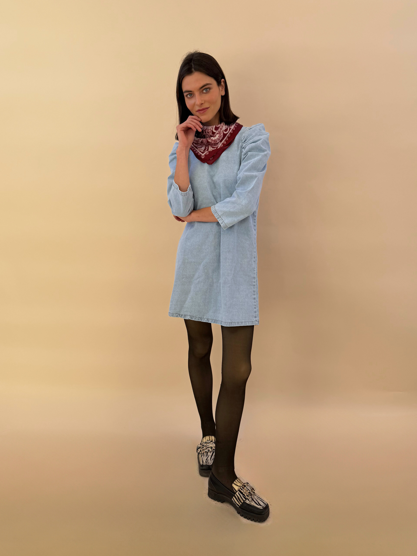 Vestido Anastasia - Denim