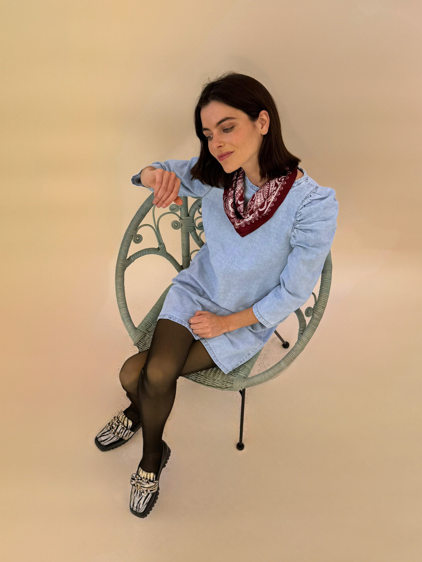 Vestido Anastasia - Denim