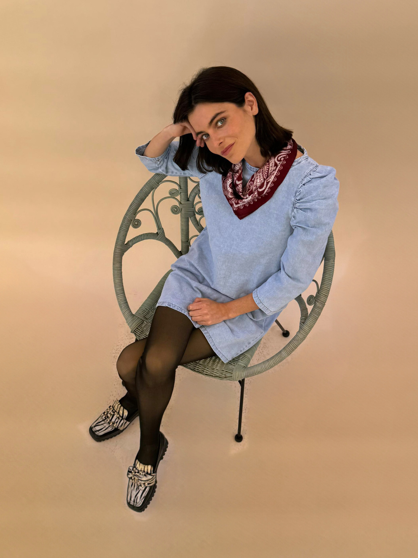 Vestido Anastasia - Denim