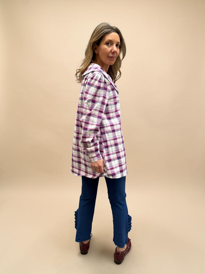 Blusa Clarita - Cuadrille Morado