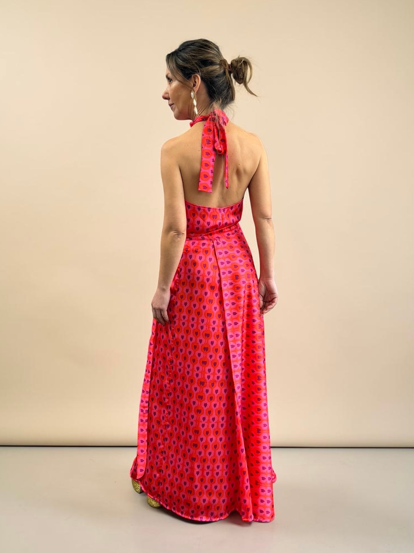 Falda Lucía - Rojo Morado
