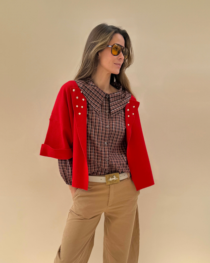 Chaleco Filippa - Rojo