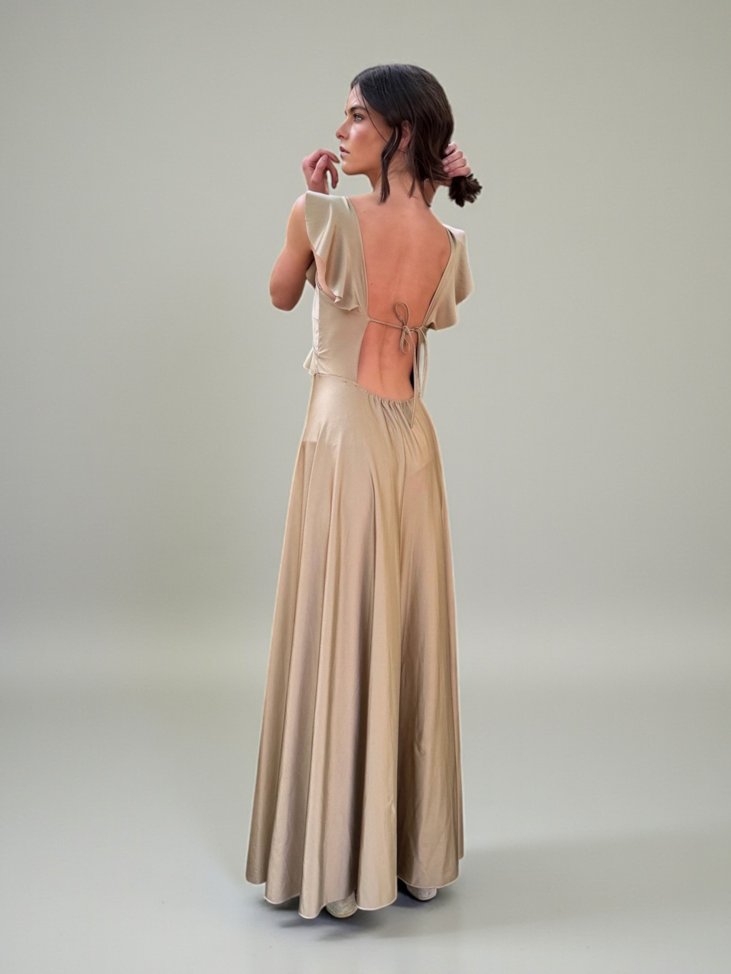 Vestido Valeria - Gold